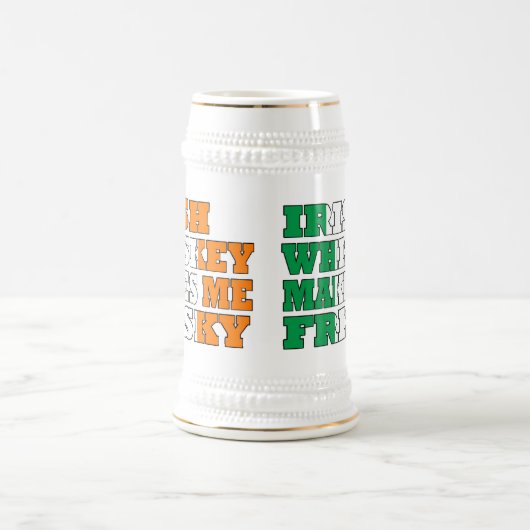 Irish whiskey maakt me vervelend bierpul (Center)