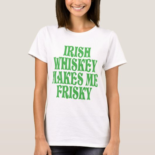 Irish Whiskey Tshirt (Voorkant)