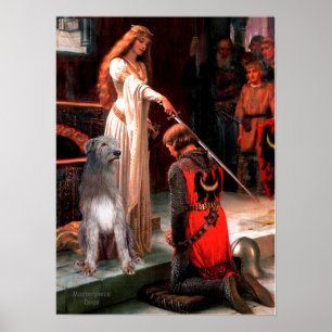 Irish Wolfhound 1 - De colade Poster