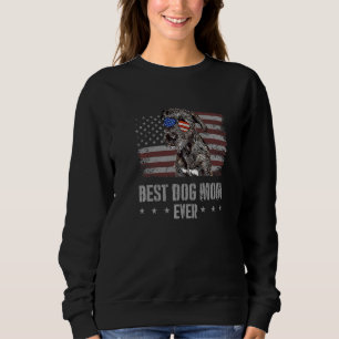 Irish Wolfhound Best Dog Ma Ever Retro Usa Americ Trui