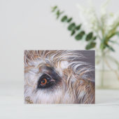 Irish Wolfhound Briefkaart (Staand voorkant)