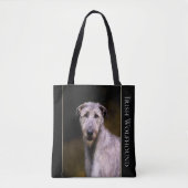 Irish Wolfhound Canvas tas (Voorkant)