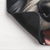 Irish Wolfhound Cartoon Muismat (Hoek)