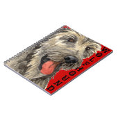 Irish Wolfhound Color Block Notitieboek (Linkerzijde)