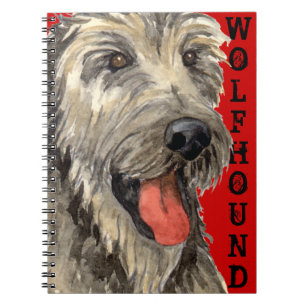 Irish Wolfhound Color Block Notitieboek