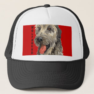 Irish Wolfhound Color Block Trucker Pet