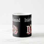 Irish Wolfhound Dad Gifts Magische Mok (Center)