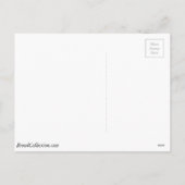 Irish Wolfhound die kerstauto bestuurt Feestdagenkaart (Achterkant)