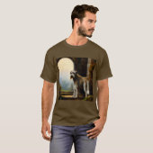 Irish Wolfhound Dog T-shirt (Voorkant volledig)