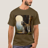 Irish Wolfhound Dog T-shirt (Voorkant)