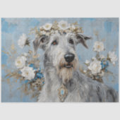 Irish Wolfhound Dog Tissuepapier (Voorkant)