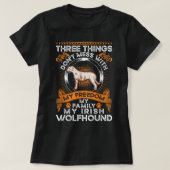 Irish Wolfhound Family Irish Wolfhound Irish Wolfh T-shirt (Design voorkant)