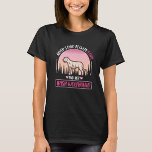 Irish Wolfhound Girl Irish Greyhound T-shirt