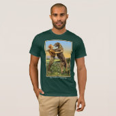 Irish Wolfhound Greeting T-shirt (Voorkant volledig)