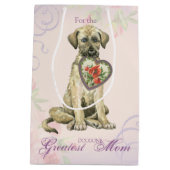 Irish Wolfhound Heart mama Medium Cadeauzakje (Achterkant)