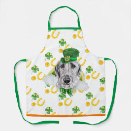 Irish Wolfhound Holiday Decor St Patrick's Day Dog Schort