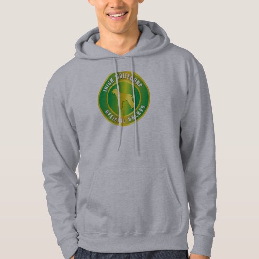 Irish Wolfhound Hoodie (Voorkant)