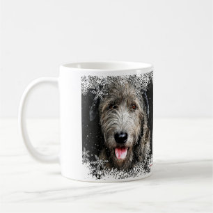 Irish Wolfhound Kerst Mok