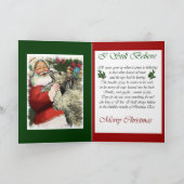 Irish Wolfhound-kerstcadeaus Feestdagen Kaart (Binnen)