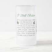 Irish Wolfhound-kerstcadeaus Matglas Bierpul (Center)