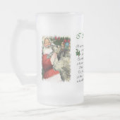 Irish Wolfhound-kerstcadeaus Matglas Bierpul (Links)