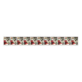 Irish Wolfhound Kerstmis Grosgrain Lint