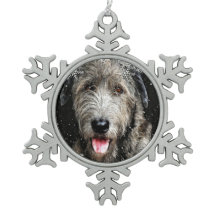 Irish Wolfhound Kerstmis