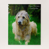 Irish Wolfhound. Legpuzzel (Verticaal)