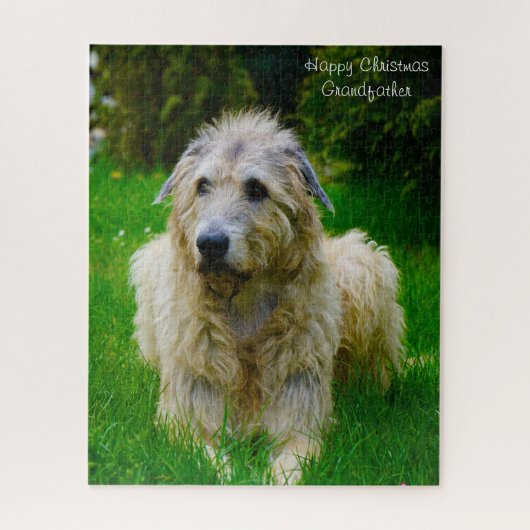 Irish Wolfhound. Legpuzzel (Verticaal)