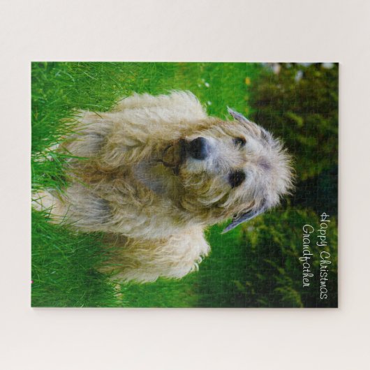 Irish Wolfhound. Legpuzzel (Horizontaal)