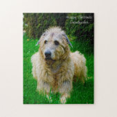 Irish Wolfhound. Legpuzzel (Verticaal)