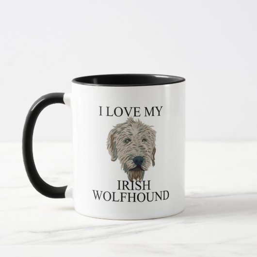Irish Wolfhound Love. Mok (Links)