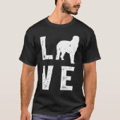 Irish Wolfhound Love T-shirt (Voorkant)