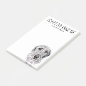 Irish Wolfhound Lover Post-it® Notes (Schuin)