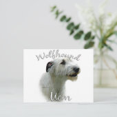 Irish Wolfhound Ma 2 Briefkaart (Staand voorkant)