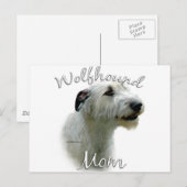 Irish Wolfhound Ma 2 Briefkaart (Voorkant / Achterkant)