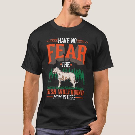 Irish Wolfhound Ma Irish Greyhound T-shirt (Voorkant)