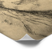 Irish Wolfhound Moeder en Puppy Poster (Hoek)