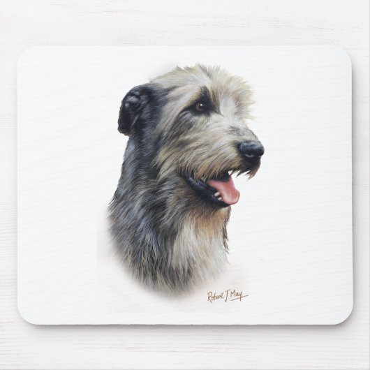 Irish Wolfhound Muismat (Voorkant)