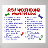 IRISH WOLFHOUND PL2 POSTER (Voorkant)