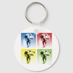 Irish Wolfhound Pop Sleutelhanger