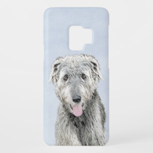 Irish Wolfhound-schilderij - Cute Original Dog Art Case-Mate Samsung Galaxy S9 Hoesje