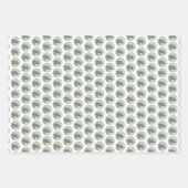 Irish Wolfhound-schilderij - Cute Original Dog Art Inpakpapier Vel (Voorkant 2)