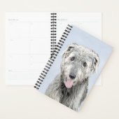 Irish Wolfhound-schilderij - Cute Original Dog Art Planner (Display)