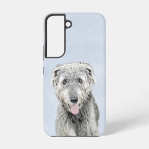 Irish Wolfhound-schilderij - Cute Original Dog Art Samsung Galaxy Hoesje