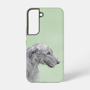 Irish Wolfhound-schilderij - Cute Original Dog Art Samsung Galaxy Hoesje