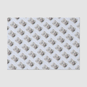 Irish Wolfhound-schilderij - Cute Original Dog Art Tissuepapier