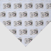 Irish Wolfhound-schilderij - Cute Original Dog Art Tissuepapier (Detail)