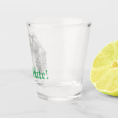 Irish Wolfhound Shot Glass Shot Glas (Rechts)