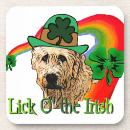 Irish Wolfhound St Patricks Bier Onderzetter